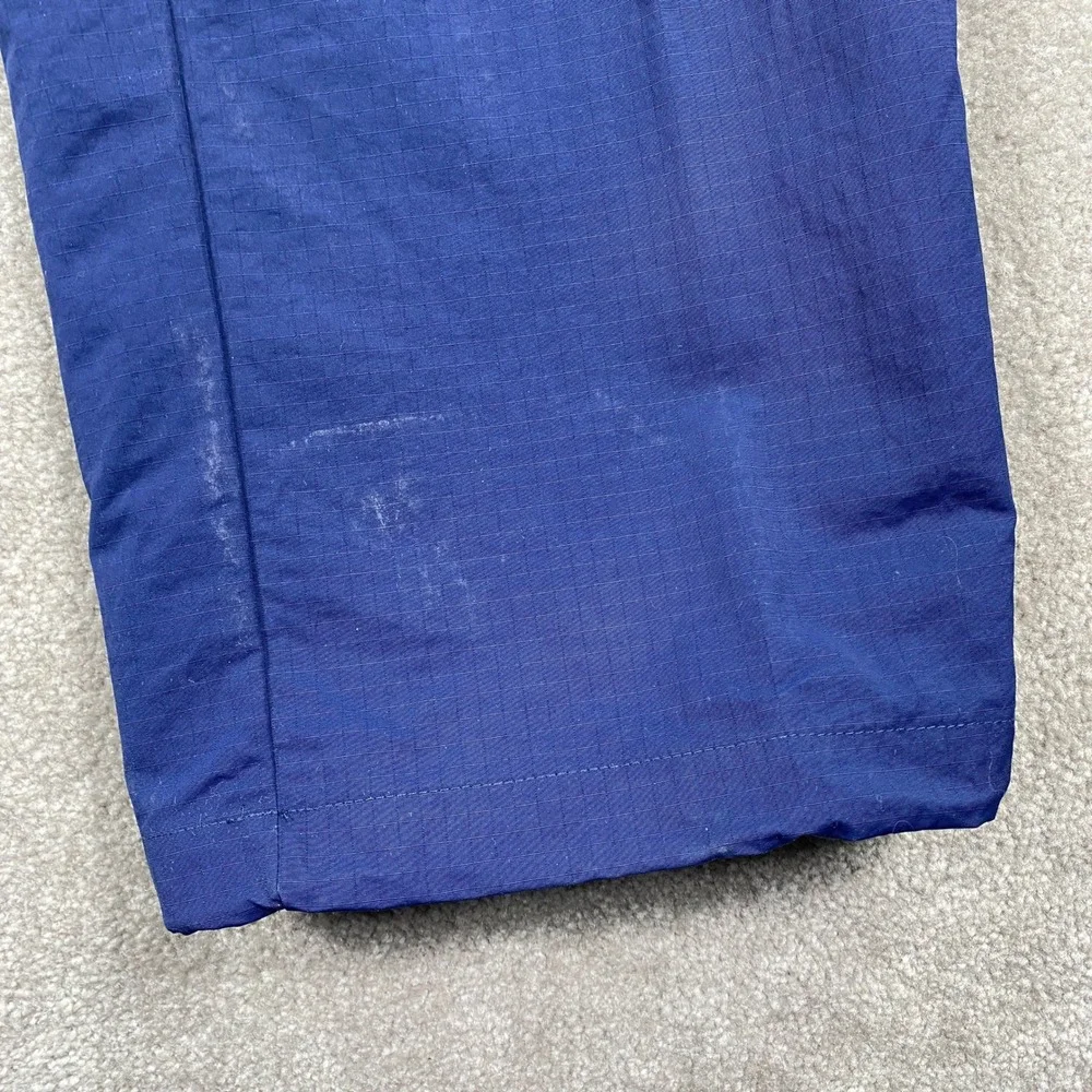 Adidas Originals 3S Cargo Pants Mens Medium Night Indigo Blue Ripstop HR3362 NWT